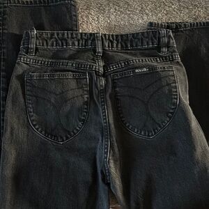 Rolla's Black Denim Jeans